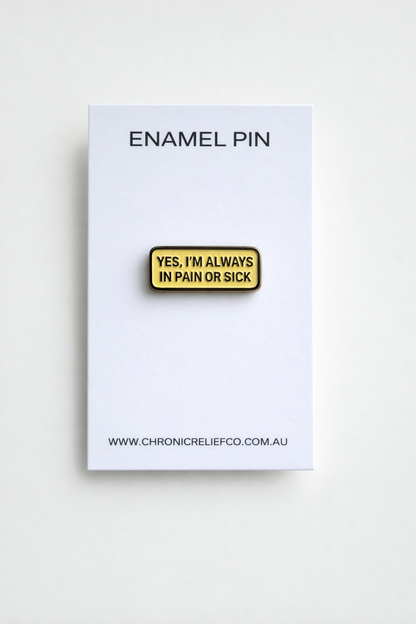 Chronic Relief Co Enamel Pins